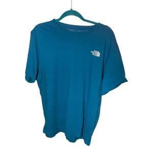 The North Face Men's Teal Short Sleeve Tee